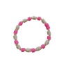 Roze parel armband