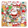 Kerst stickers 50 stuks