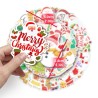 Kerst stickers 50 stuks