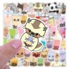 Bubble tea stickers 50 stuks