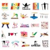 Gymnastics stickers 50 stuks