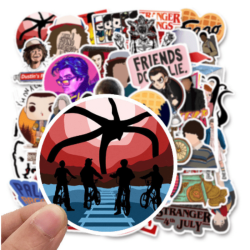 Stranger Things seizoen 1 stickers 50 stuks