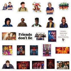 Stranger Things seizoen 4 stickers 50 stuks