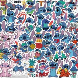 Stitch stickers 50 stuks