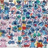 Stitch stickers 50 stuks