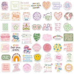 Pastel inspiratie sticker 100 stuks