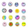 Rainbow smiley stickers 50 stuks