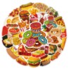 lekkere eten stickers 50 stuks