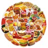 lekkere eten stickers 50 stuks