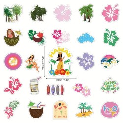 coconut girl stickers 100 stuks